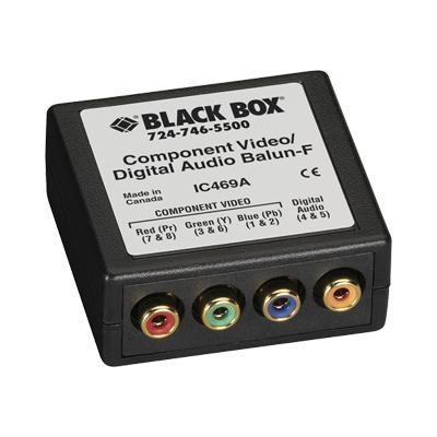 Component Video/Digital Audio Balun - balun adapter