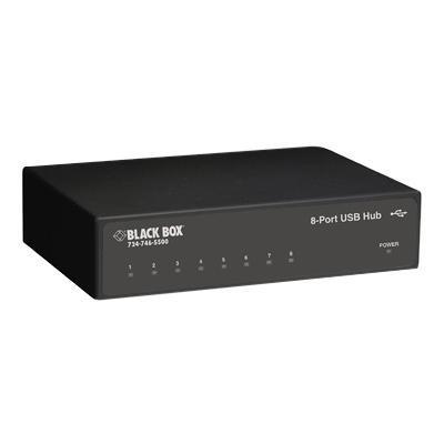 Black Box IC1025A 8 Port USB Hub Serial adapter USB RS 232 422 485 x 8