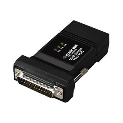 Black Box IC265A USB Single Port Hub Serial adapter USB RS 232