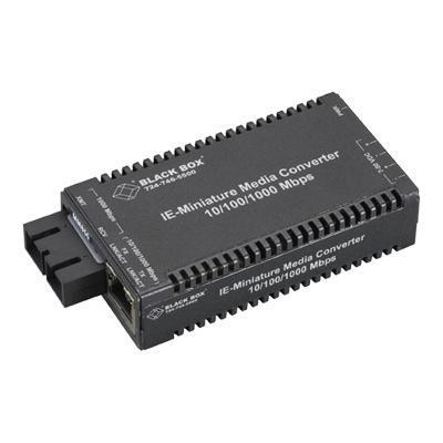 Black Box LGC320A R2 Multi Power Miniature Media Converter Fiber media converter Ethernet Fast Ethernet Gigabit Ethernet 10Base T 100Base TX 1000Base