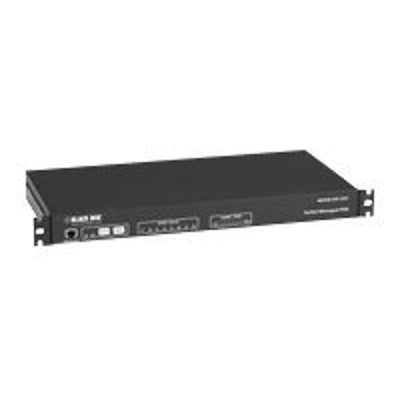 Black Box MPSH16 D20 120V Outlet Managed PDU Power distribution unit rack mountable AC 120 230 V Ethernet 10 100 RS 232 input IEC 60320 C20 outp