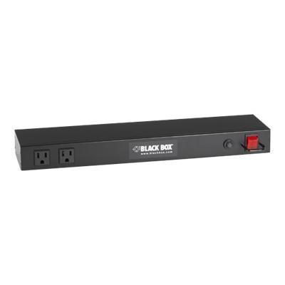 Black Box SPT930 R2 All in One Power and Surge Protector Surge protector rack mountable AC 100 120 V 1800 VA 1U