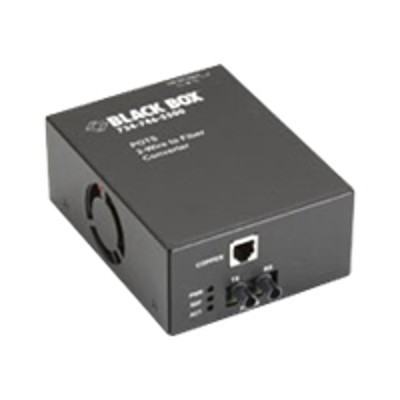 Black Box TE161A R2 POTS 2 Wire to Fiber Converter Short haul modem up to 3 miles 1300 nm