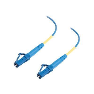 Cables To Go 37728 LC LC 9 125 OS1 Simplex Singlemode Fiber Optic Cable Plenum Rated Patch cable LC single mode M to LC single mode M 16.4 ft fibe