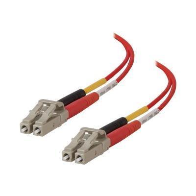 Cables To Go 37378 5m LC LC 50 125 OM2 Duplex Multimode PVC Fiber Optic Cable Red Patch cable LC multi mode M to LC multi mode M 16.4 ft fiber opt