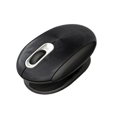 Smartfish ErgoMotion Whirl Mini - Mouse - laser - wireless - 2.4 GHz - USB Nano RF Receiver - metallic black