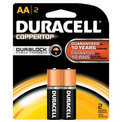 Duracell MN1500B2Z Duracell CopperTop Alkaline Batteries