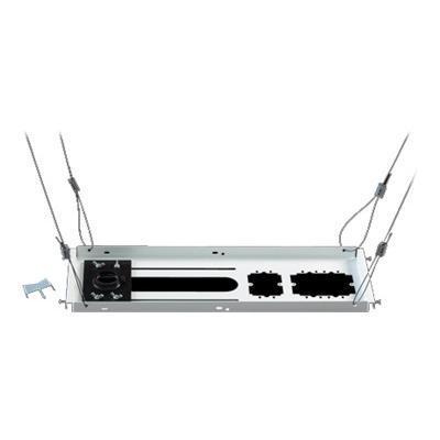 Above Ceiling Tile Projector Installation - mounting component