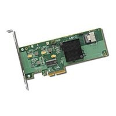 Lsi Logic Lsi00190 Megaraid Sas 9211-4i - Storage Controller (raid) - Sata 6gb/s / Sas Low Profile - 600 Mbps - Raid 0  1  10  1e - Pcie 2.0 X4