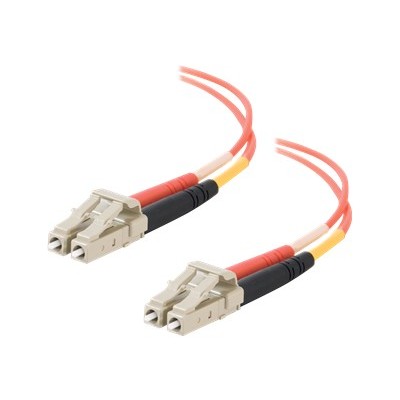 Cables To Go 36461 LC LC 62.5 125 OM1 Duplex Multimode PVC Fiber Optic Cable LSZH Patch cable LC multi mode M to LC multi mode M 49 ft fiber optic