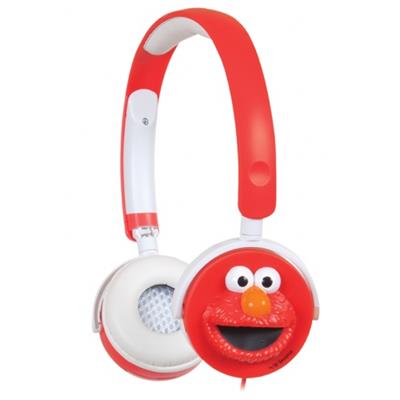 iSound Elmo Headphones - Sesame Street - headphones ( ear-cup ) - red
