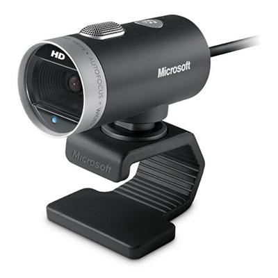 Microsoft 6CH 00001 LifeCam Cinema for Business Web camera color 1280 x 720 audio USB 2.0