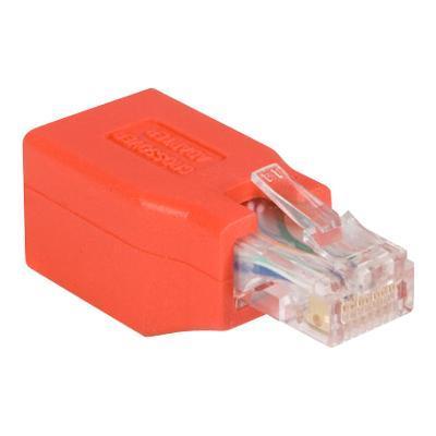 StarTech.com C6CROSSOVER Gigabit Cat 6 Crossover Ethernet Adapter Crossover adapter RJ 45 M to RJ 45 F CAT 6 red
