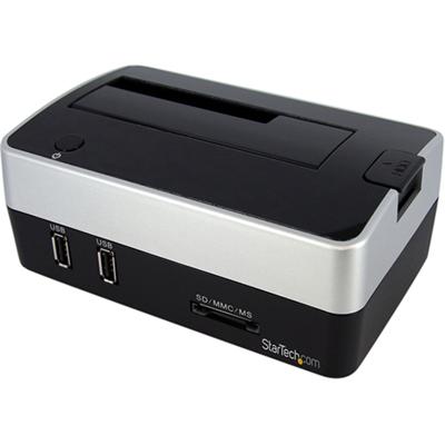 eSATA USB to SATA HDD Docking Station w/ Hub/Card Reader - storage controller - SATA-300 - Hi-Speed USB / eSATA-300