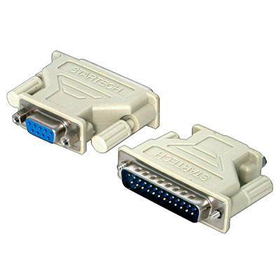 StarTech.com AT925FM DB9 to DB25 Serial Cable Adapter F M Serial adapter DB 9 F to DB 25 M for 1 16 2 2 Serial 1 4 PCI1S650 PCI2S650 PCI4S65