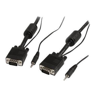 StarTech.com MXTHQMM6A 6 ft High Resolution Monitor VGA Cable w/ Audio - HD15 M/M - VGA cable - HD-15 stereo mini jack (M) to HD-15 stereo mini jack (M) - 6 f StarTech.com MXTHQMM6A 6 ft High Resolution Monitor VGA Cable w/ Audio - HD15 M/M - VGA cable - HD-15 stereo mini jack (M) to HD-15 stereo mini jack (M) - 6 f