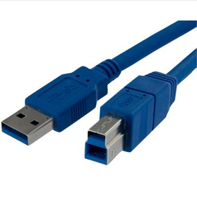 StarTech.com USB3SAB6 6 ft SuperSpeed USB 3.0 Cable A to B M M USB cable USB Type A M to USB Type B M USB 3.0 6 ft blue for P N ECUSB3S22 EX