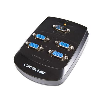 StarTech.com ST124W 4 Port Wall Mount VGA Video Splitter - Video splitter - 4 x VGA - desktop StarTech.com ST124W 4 Port Wall Mount VGA Video Splitter - Video splitter - 4 x VGA - desktop