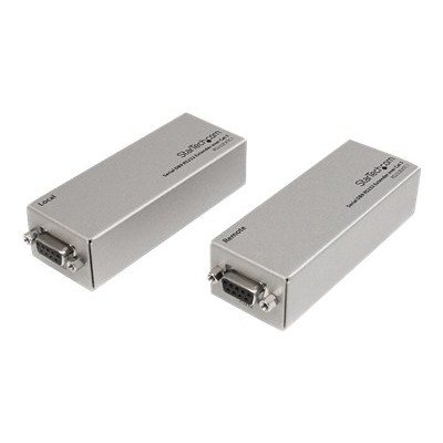StarTech.com RS232EXTC1 Serial DB9 RS232 Extender over Cat 5 Up to 3300 ft 1000 meters Serial port extender up to 0.6 miles