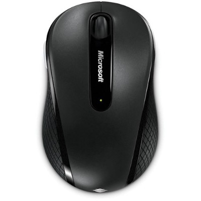 Microsoft 4DH 00001 Wireless Mobile Mouse 4000 for Business Mouse optical 4 buttons wireless 2.4 GHz USB wireless receiver
