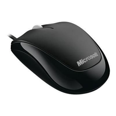 Microsoft 4HH 00001 Compact Optical Mouse for Business Mouse optical 3 buttons wired USB