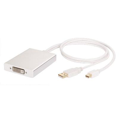iAdapt C30 MDPC30 MiniDisplay Port to DVI Adapter + USB for Apple Cinema Display 30-Inch