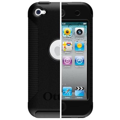 iPod Touch 4th Generation Commuter Series Case - Black - Courtesy Of The AlphaKeys iPod Store