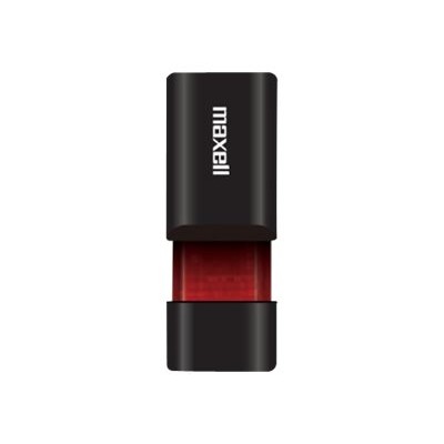 Maxell 503803 Flix - USB flash drive - 16 GB - USB 2.0 - red Maxell 503803 Flix - USB flash drive - 16 GB - USB 2.0 - red