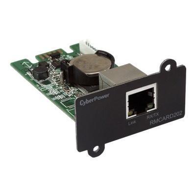 Cyberpower Rmcard202taa Rmcard202taa - Remote Management Adapter - 10/100 Ethernet - For Smart App Sinewave Pr1500  Pr2200  Smart App Sinewave Lcd Pr2200