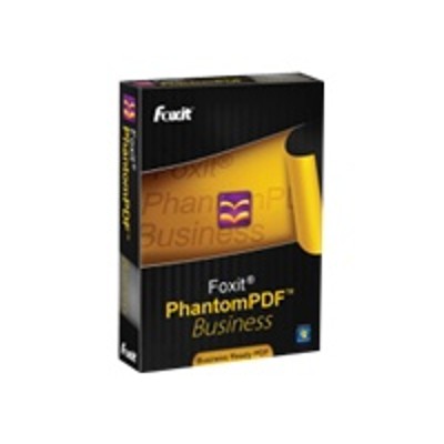 Foxit Software Phanbiz0001 Phantompdf Business - Box Pack - 1 User - Win