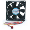 Built-in speed sensor allows the system to monitor fan speed and operating status.