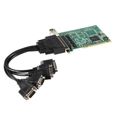 4 port PCI RS232 Serial Adapter Card with 16550 UART - serial adapter
