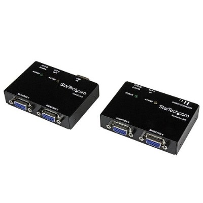 StarTech.com ST121UTP VGA Video Extender over Cat5 ST121 Series Up to 500ft 150m VGA over Cat 5 Extender 2 Local and 2 Remote