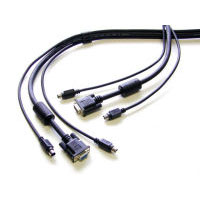 Startech Svps23n1-10 10 Ft. Ps/2-style 3-in-1 Kvm Switch Cable