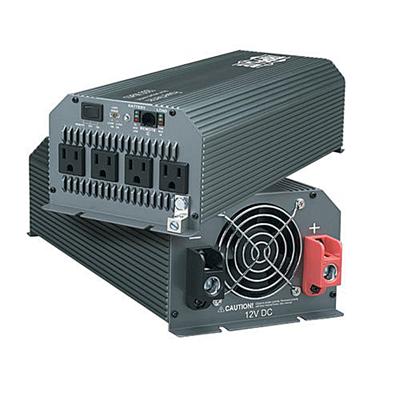 1000 watts PowerVerter Ultra-Compact Inverter - 12V DC input - 120V AC output - 4 outlets (Open Box Product Limited Availability No Back Orders)
