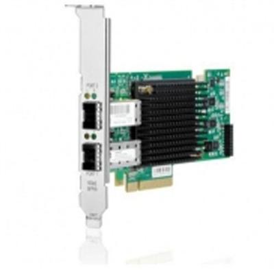 Hewlett Packard Enterprise 614203 B21 NC552SFP Network adapter PCIe 2.0 x8 10 GigE 2 ports for ProLiant DL360p Gen8 ML310e Gen8 ML350e Gen8 ML350p