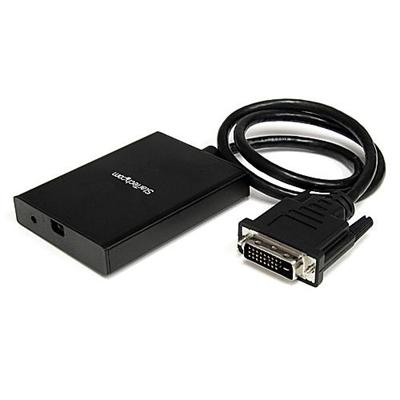 DVI to Mini DisplayPort Adapter with Audio - video converter - silver