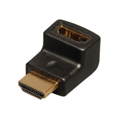 TrippLite P142-000-UP HDMI Right Angle Up Adapter / Coupler Male to Female TrippLite P142-000-UP HDMI Right Angle Up Adapter / Coupler Male to Female