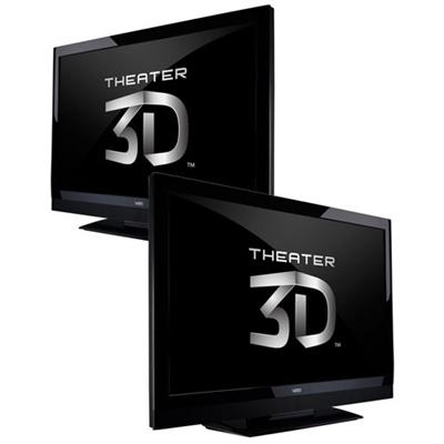42" Class Theater 3D LCD HDTV with VIZIO Internet Apps And 2 Pair of Glasses - Refurbished