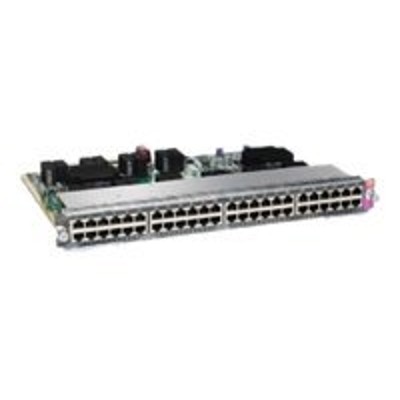 Cisco WS X4748 RJ45 E= Catalyst 4500E Series Line Card Switch 48 x 10 100 1000 plug in module for Catalyst 4507R E 4507R E Data Bundle 4507R E PoE Bun