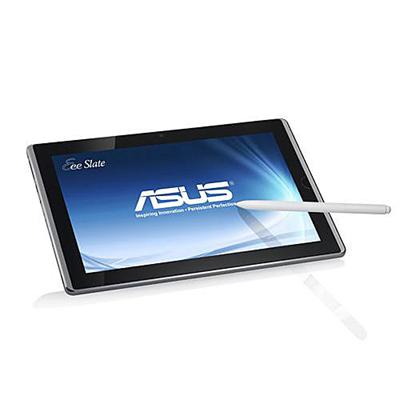 Eee Slate B121 - tablet - Windows 7 Pro 64-bit - 64 GB - 12.1 - white with silver bezel - with Bluetooth keyboard