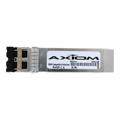 Axiom Memory AXM761 AX SFP transceiver module equivalent to Netgear AXM761 10 Gigabit Ethernet 10GBase SR LC multi mode up to 984 ft 850 nm