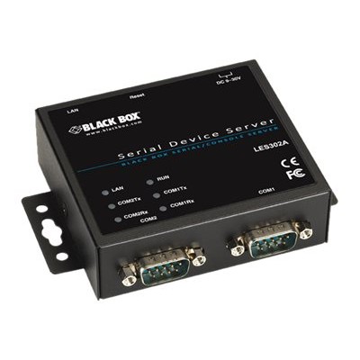 Black Box LES302A 2-Port 10/100 Device Server Rs232/4 Black Box LES302A 2-Port 10/100 Device Server Rs232/4