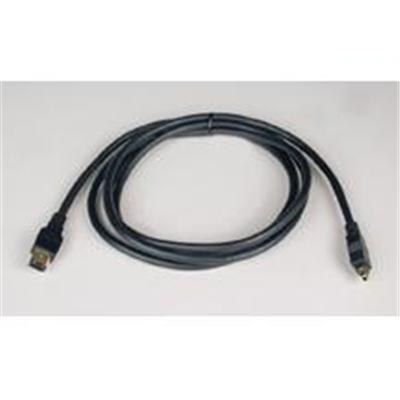 TrippLite F007 003 3ft FireWire IEEE Cable with Gold Plated Connectors 6pin 4pin M M 3 IEEE 1394 cable 6 pin FireWire M to 4 pin FireWire M 3 ft