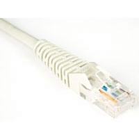 TrippLite N001 003 GY Cat5e 350MHz Snagless Molded Patch Cable RJ45 M M Gray 3 ft.