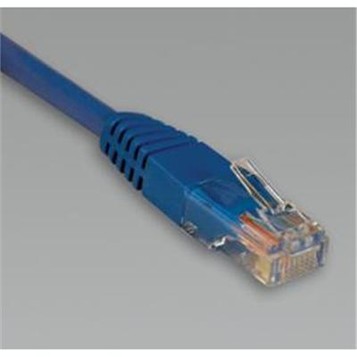 TrippLite N002 025 BL 25ft Cat5e Cat5 350MHz Molded Patch Cable RJ45 M M Blue 25 Patch cable RJ 45 M to RJ 45 M 25 ft UTP CAT 5e molded stra
