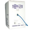 This 24 AWG 4-pair solid cable has a plenum jacket and is rated for 350MHz/1Gbps communication.