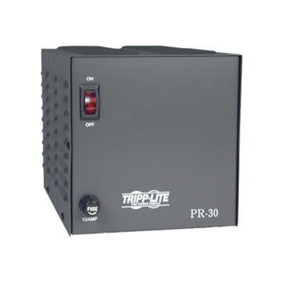 TrippLite PR30 TAA Compliant 30 Amp DC Power Supply 13.8VDC Precision Regulated AC to DC Conversion