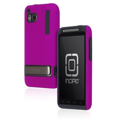 HTC Thunderbolt SILICRYLIC Hard Shell Case with Silicone Core - Purple/Gray