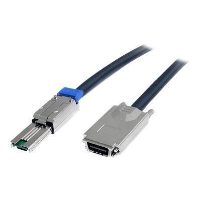 StarTech.com ISAS88702 2m External Serial Attached SCSI Cable SFF 8470 to SFF 8088 SAS external cable SAS 6Gbit s 4 Lane 4x InfiniBand P to 26 pin 4x